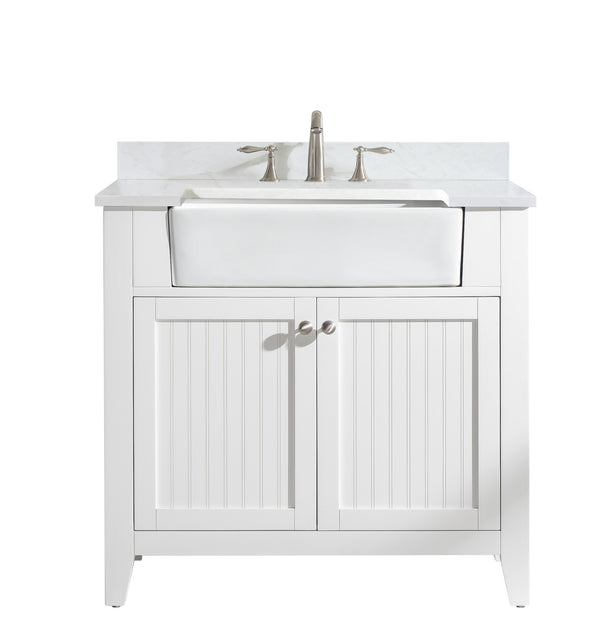 Design Element Burbank 36" Single Vanity in White