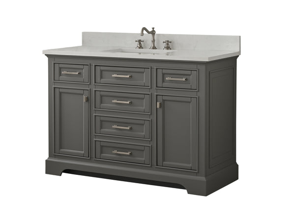 Design Element Milano 48" Single Vanity in Gray