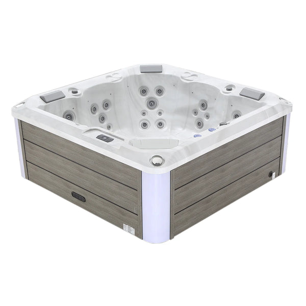 Empava Luxury Freestanding 5-Person Square Outdoor Hot Tub