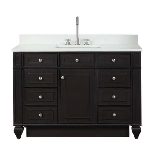 Design Element Winston 48" Single Vanity in Espresso